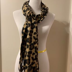 Cheetah Print Scarf